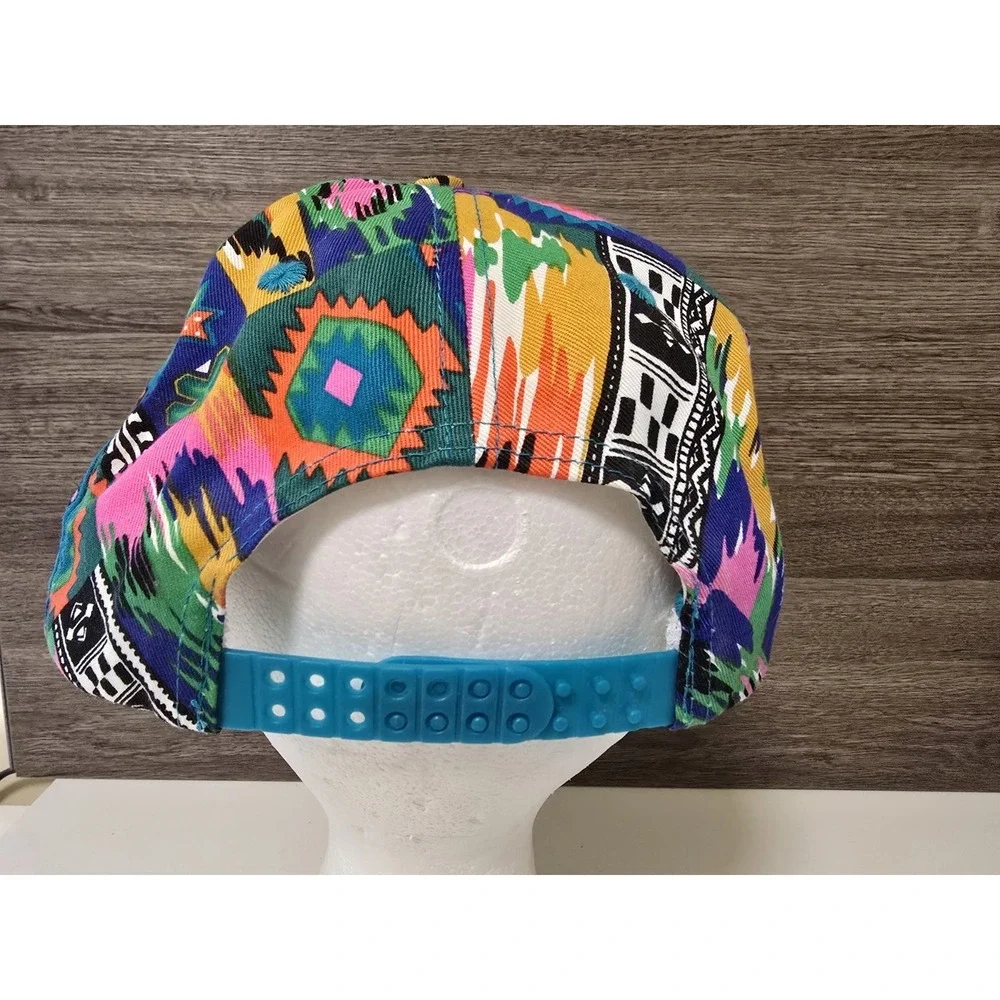 Mens Vintange Baseball Cap 80s 90s Advertising Hat Snapback Bold Aztec Nashville